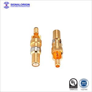 D sub female connector solder cup coaxial terminal wholesale