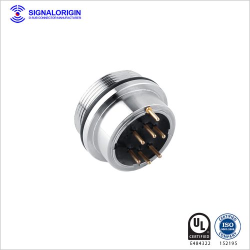 M16 4 Pin Male Female Waterproof Circular Electrical Connectors Supplier 