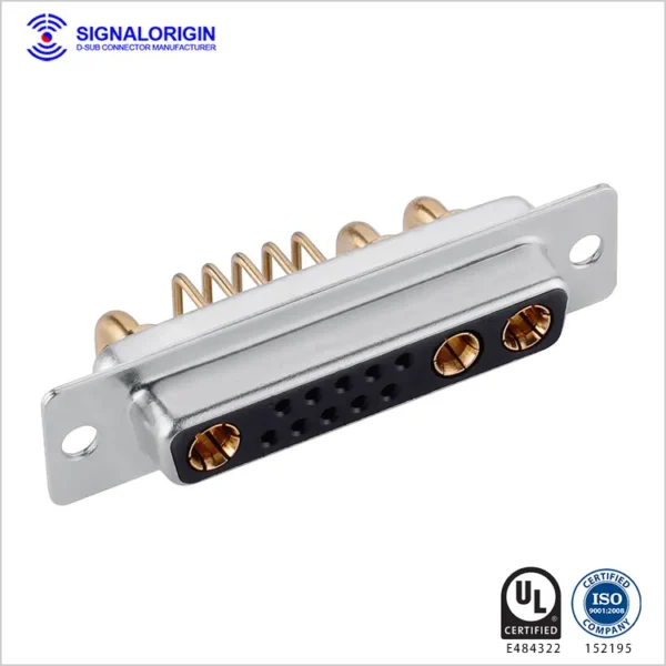 13w3 D-Sub Female Right Angle Connector Supply - 图片 2