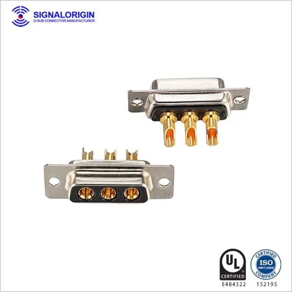 3w3 Female Combo D Sub Connector Supplier