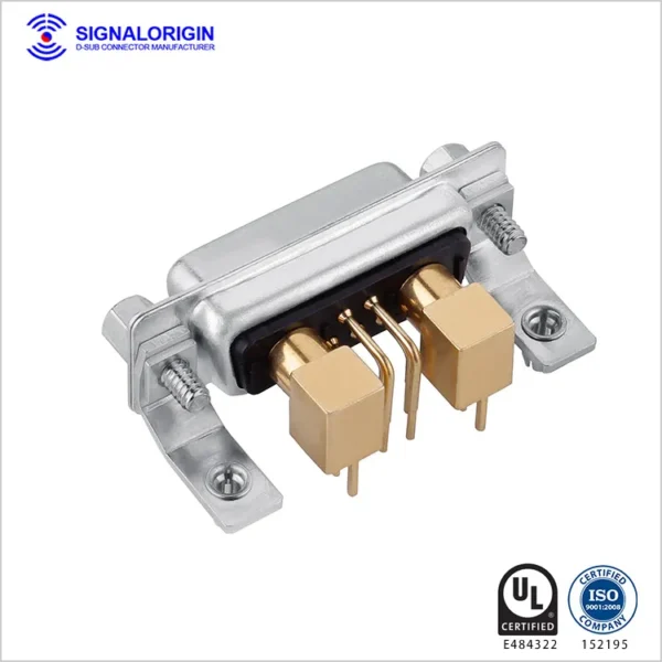 7W2 D-sub Coaxial Connector Female Pcb Right Angle - 图片 2