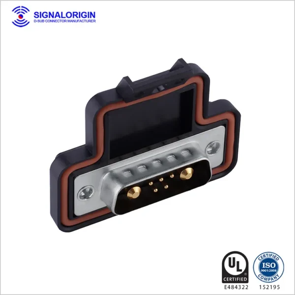 7w2 Waterproof High Current D-Sub Connector - 图片 2
