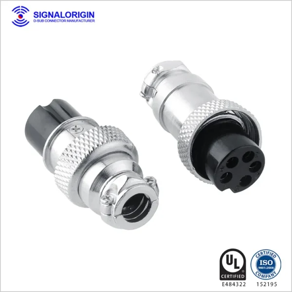 M16 5 PIN Waterproof Circular Military Connectors Manufacturers