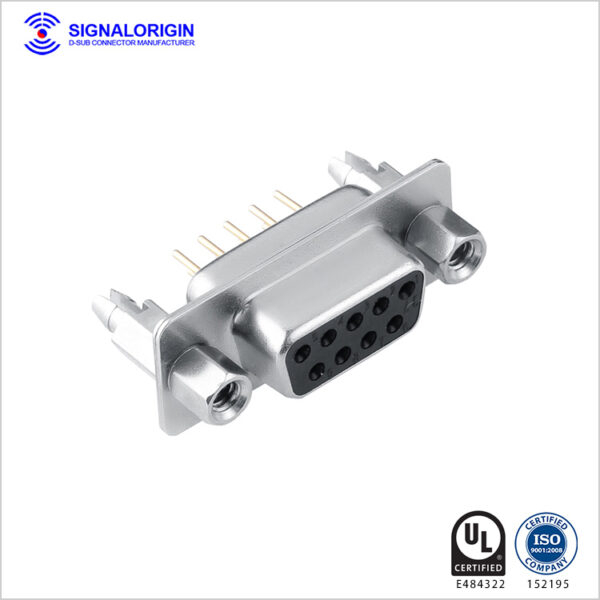 Power and signal db9 female connector manufacturer - 图片 2