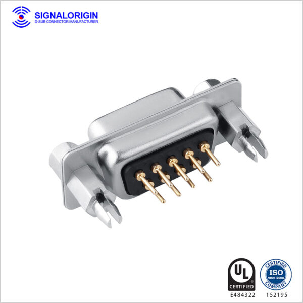 Power and signal db9 female connector manufacturer