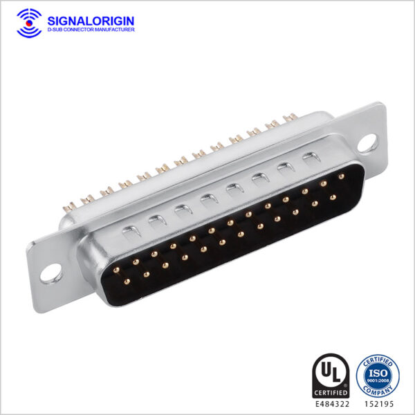 25 pin D-sub male connector solder cup type - 图片 2
