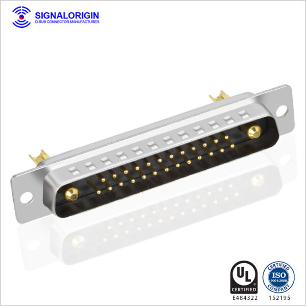 27W2 male solder cup power d sub connector - 图片 3