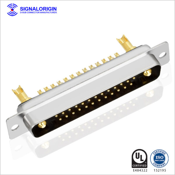 27W2 male solder cup power d sub connector - 图片 2