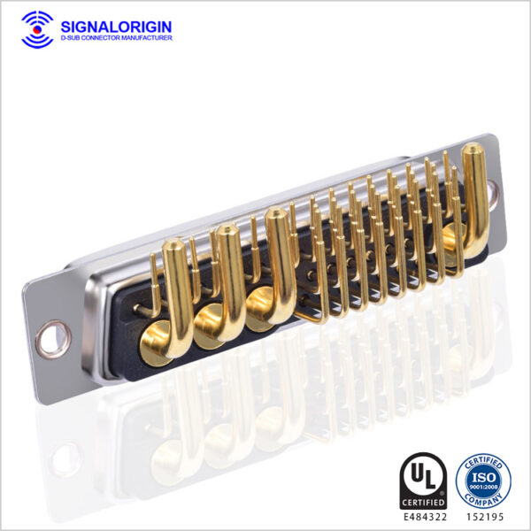 36W4 high current female d sub mixed contact connectors - 图片 2