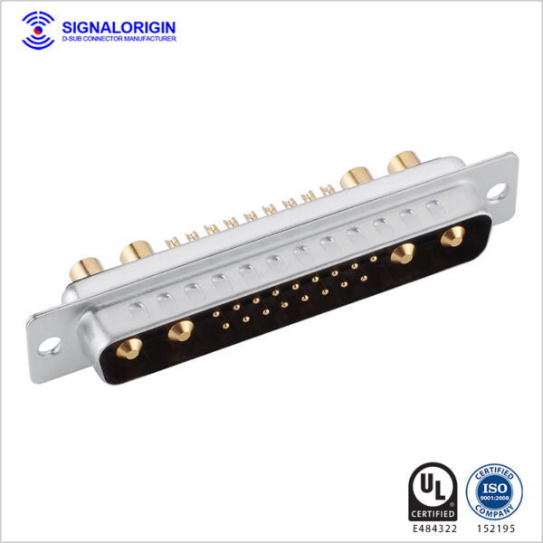 21W4 D-sub high current connector solder cup - 图片 2