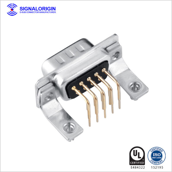 9 pin right angle d-sub power connector manufacturer - 图片 2
