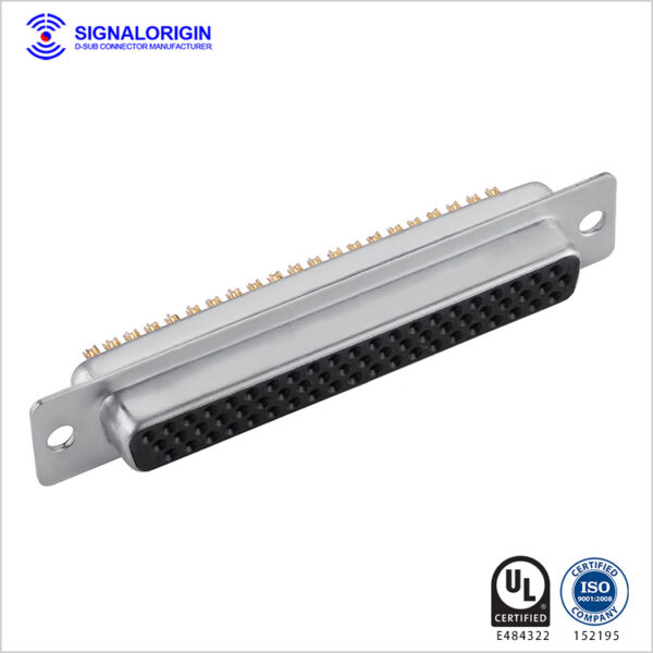 62 pin d connector socket solder cup type - 图片 2