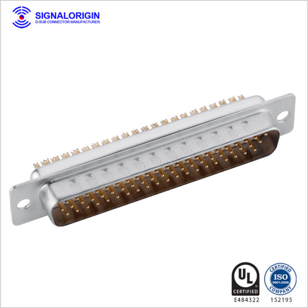 62 pin d-sub connector plug solder cup type - 图片 2