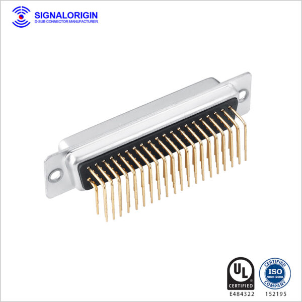78 pin female right angle high density d-sub connectors supplier