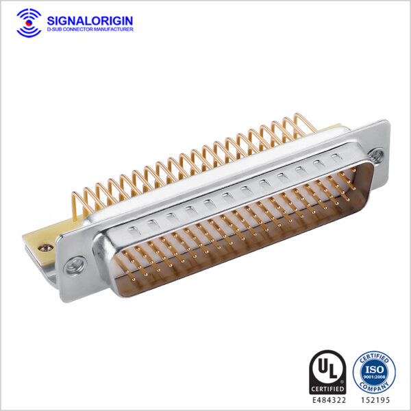 78 pin plug high density D-sub right angle connector - sgconnector.com