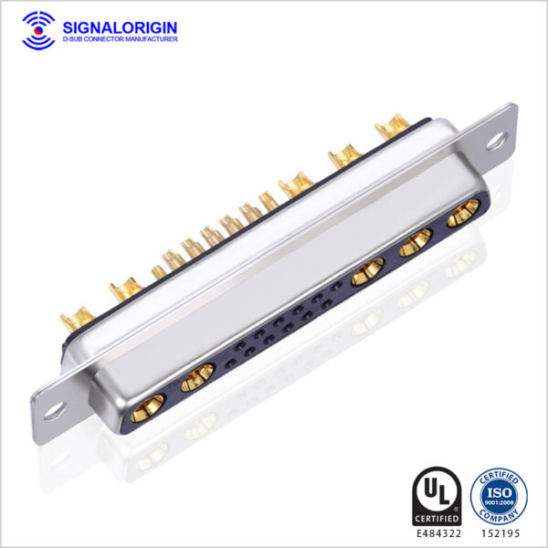 Combo D-SUB 17w5 Connector welding for cable - 图片 2