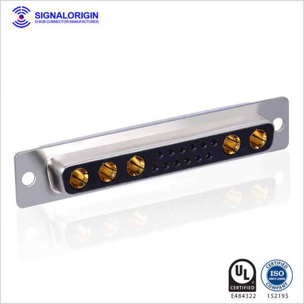 Combo D-SUB 17w5 Connector welding for cable - 图片 3