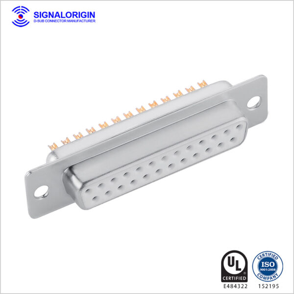 D-sub 25 pin female connector solder cup type - 图片 2