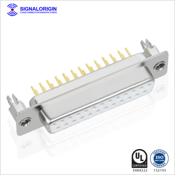 D sub pcb 25 pin female connector for sale - 图片 2