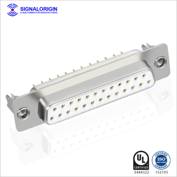 D sub pcb 25 pin female connector for sale - 图片 3